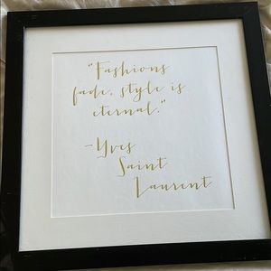 Saint Laurent Gallery Wall Frame